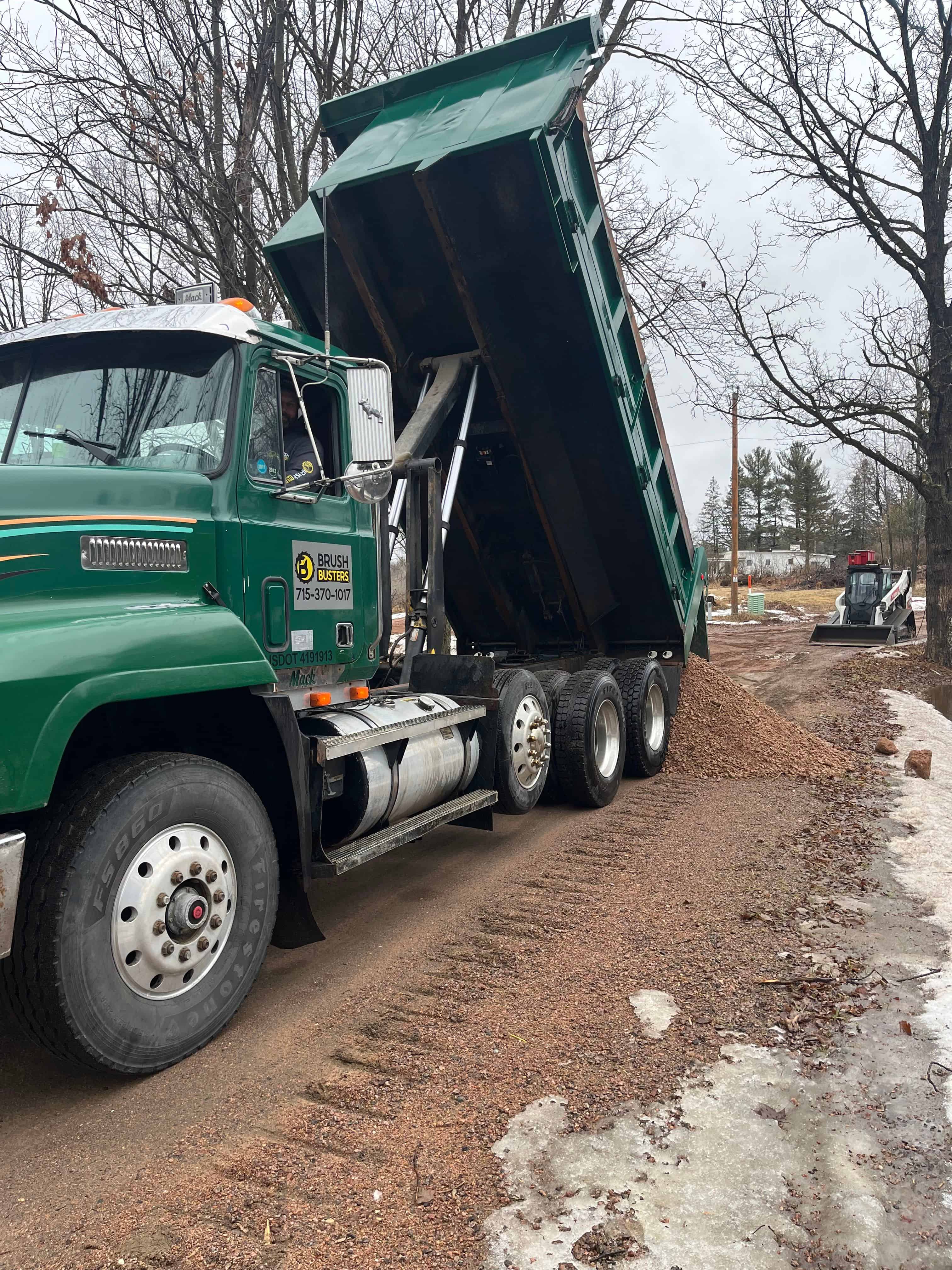 Material hauling image