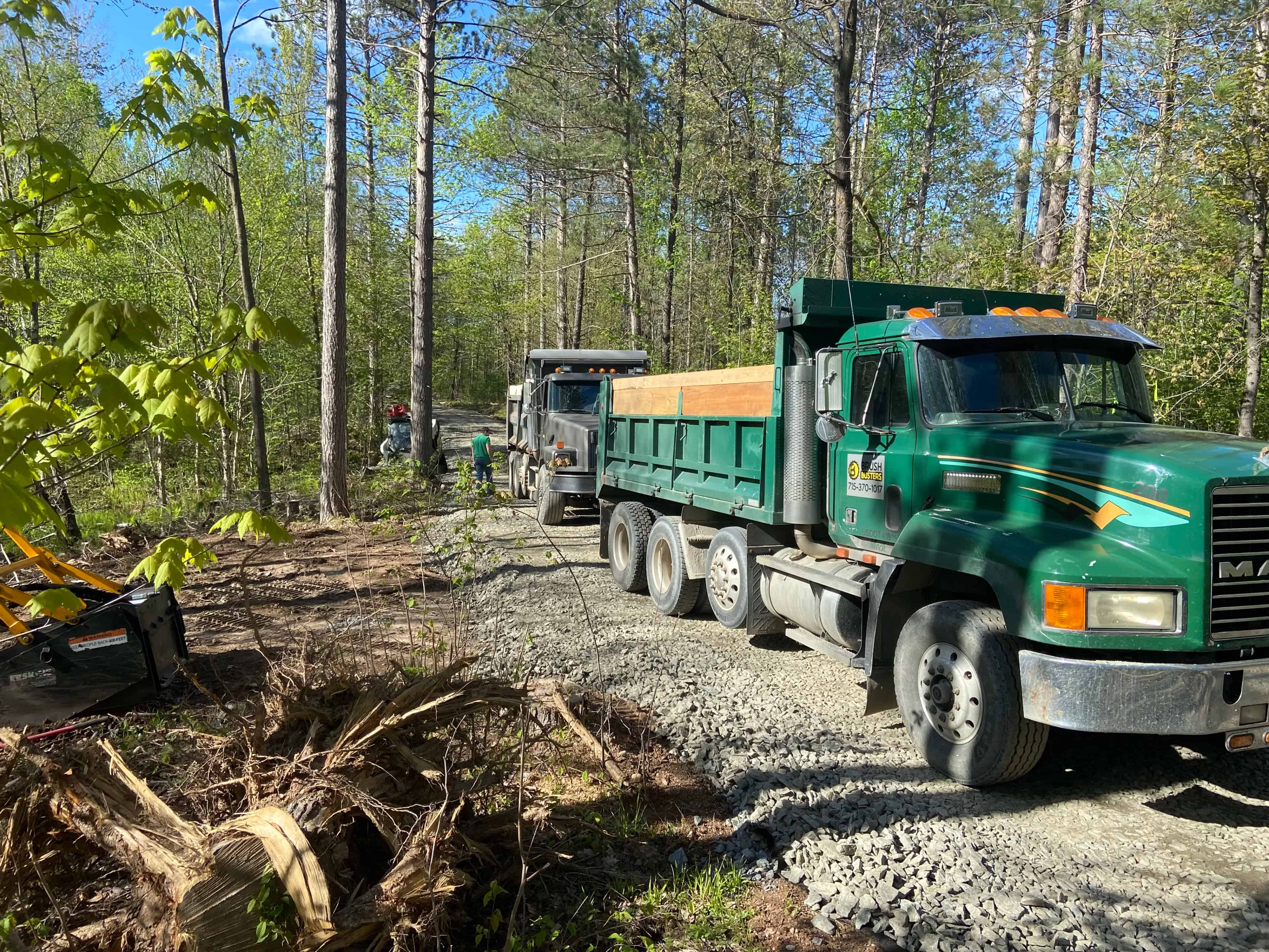 Trucking & Material Hauling image