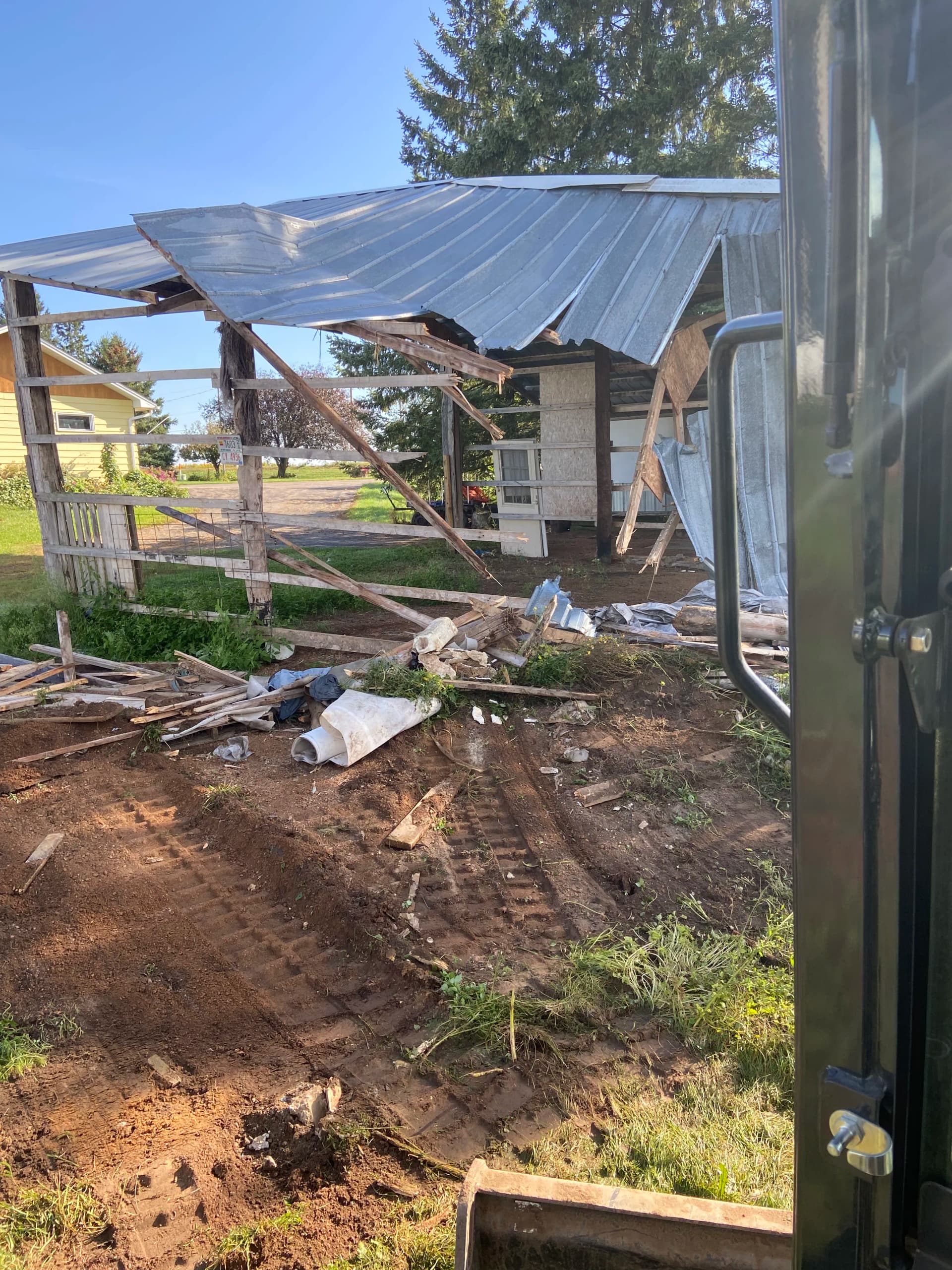 Shed Demo and 40x80 Building Pad Done Right