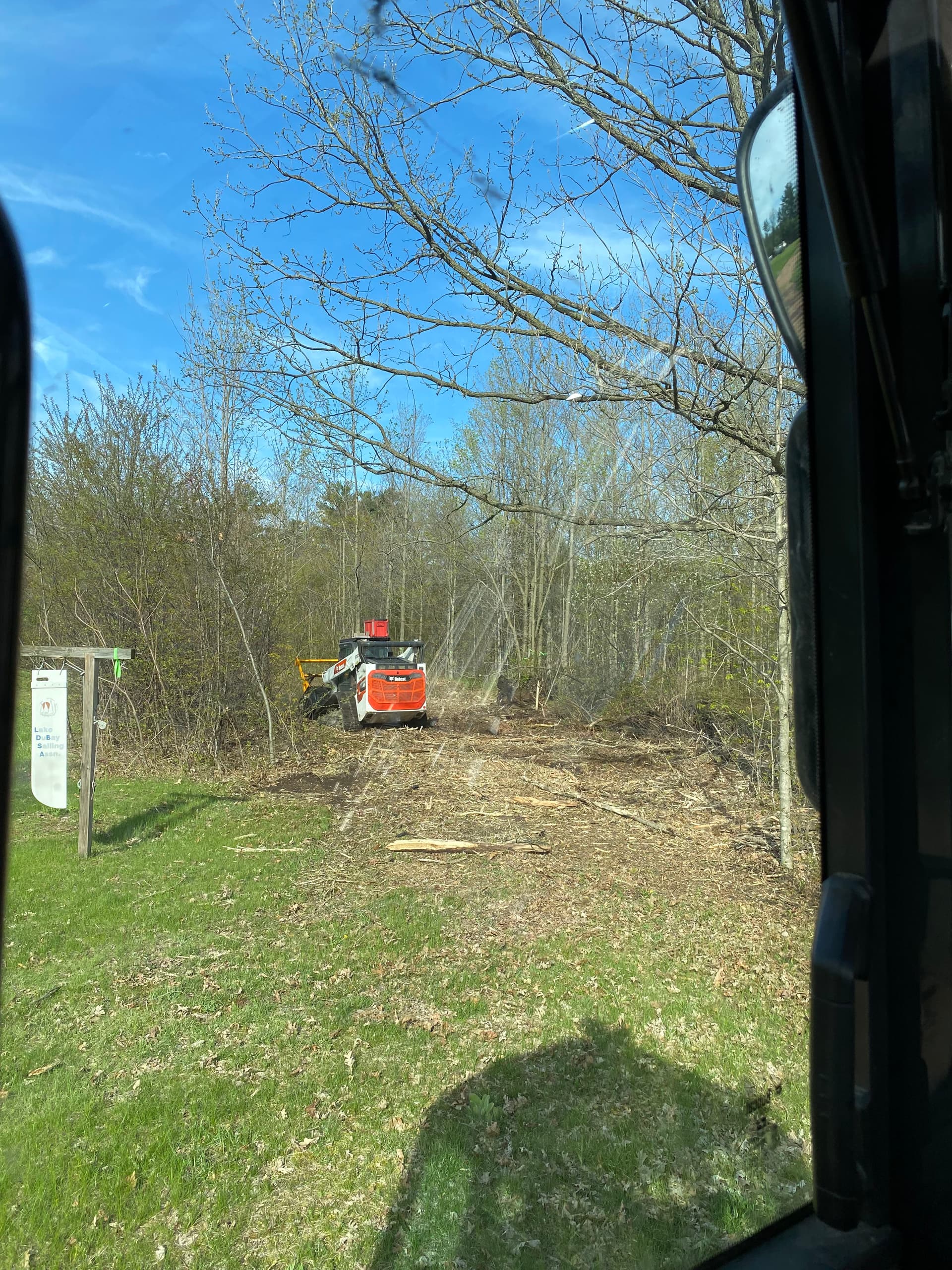 Gallery photos for Land Clearing Opens Up Mosinee Sailboat Yard for Future Development: Image #3