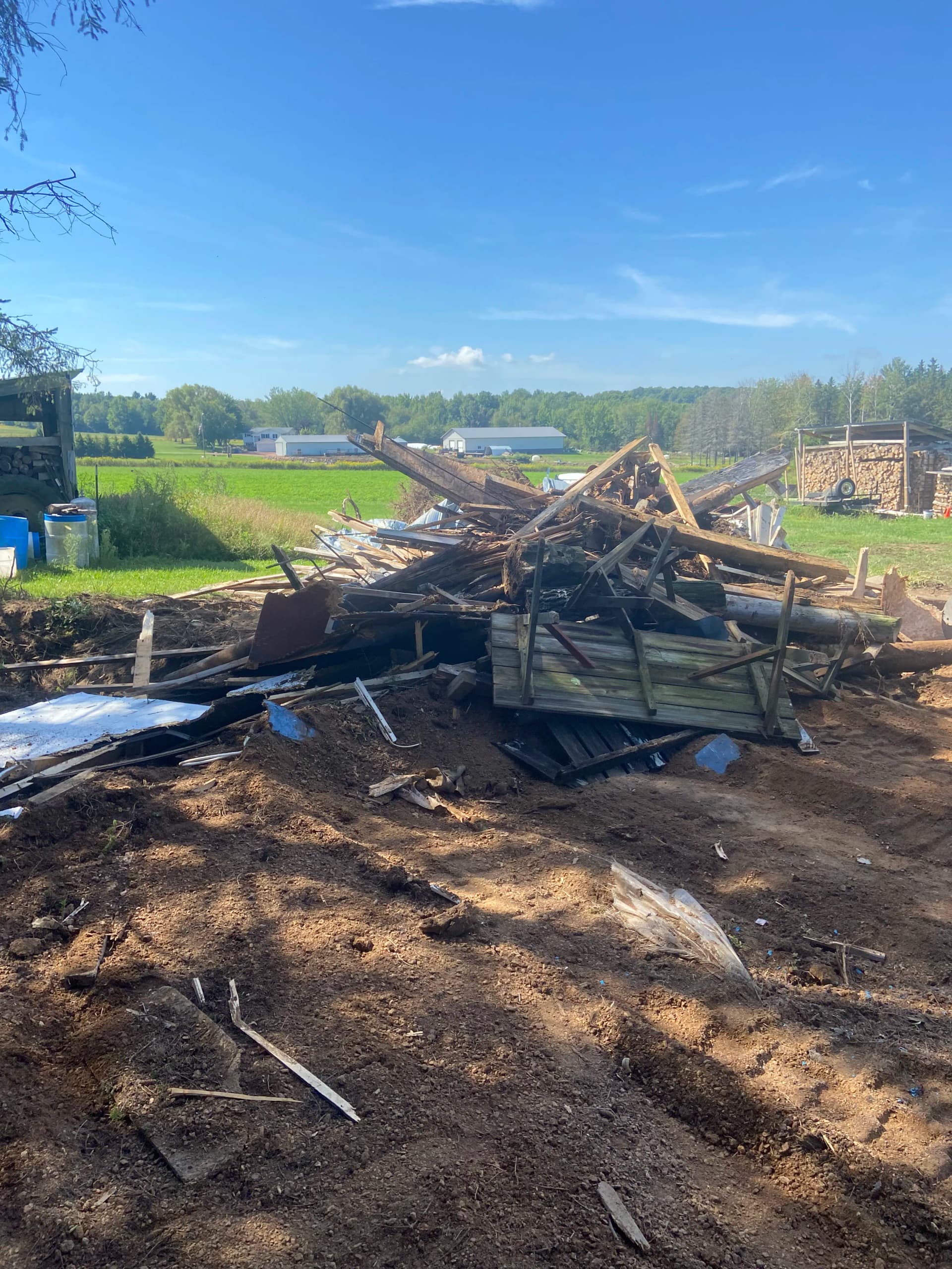 Shed Demo and 40x80 Building Pad Done Right