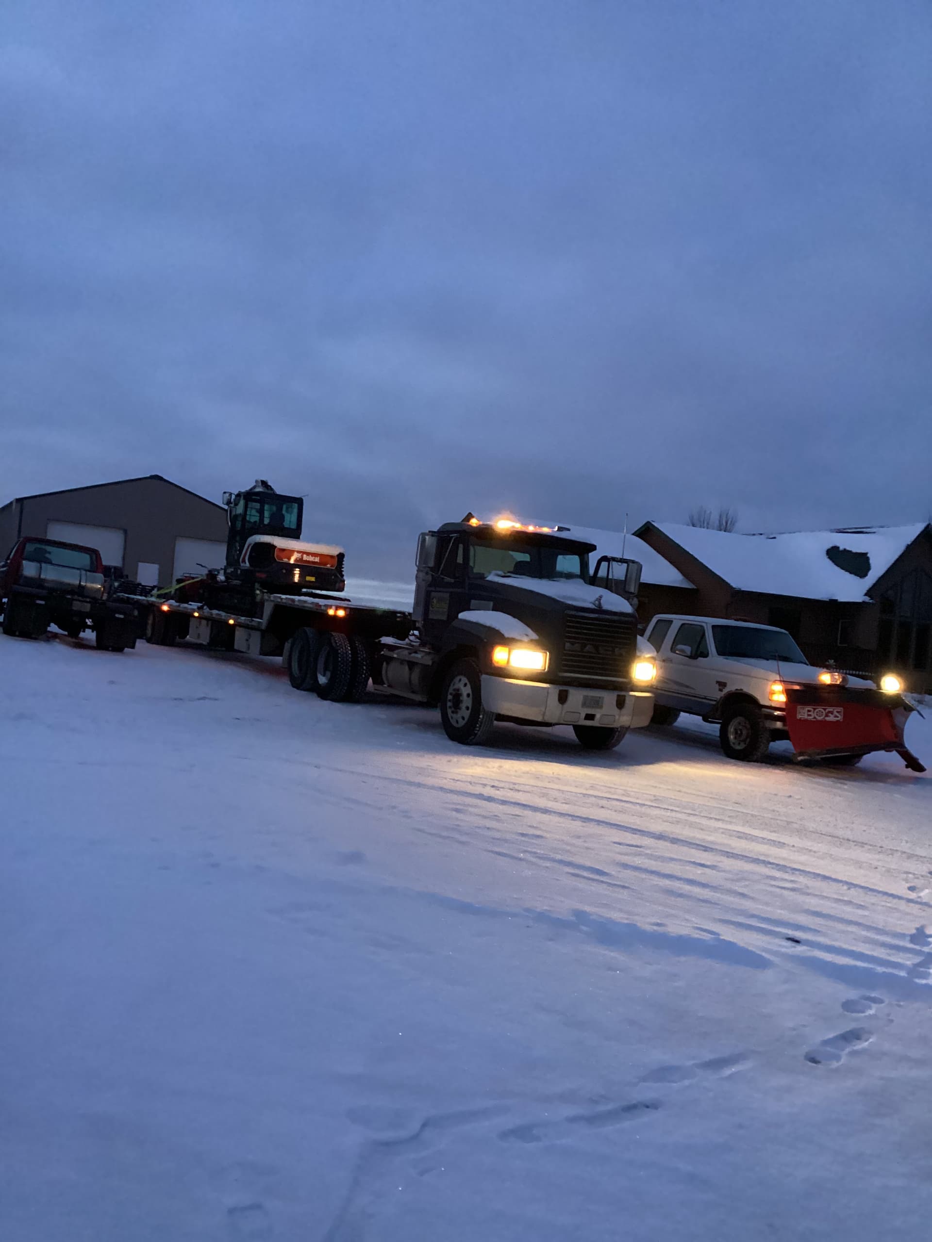 Snowmobile Trail Cleanup in Rib Mountain