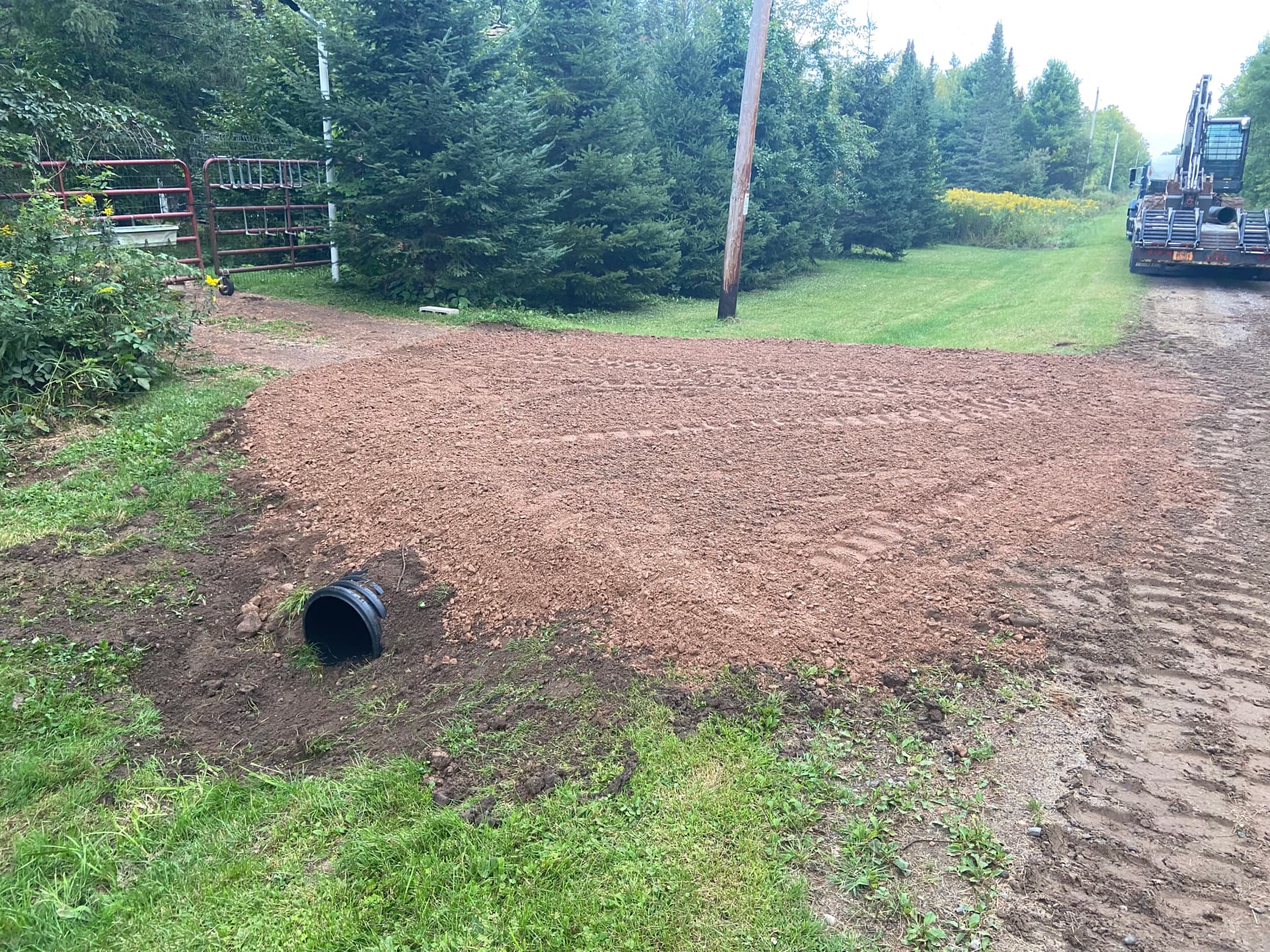 Gallery photos for Road Cleanup, Culvert Install, and Site Work Done Right: Image #9