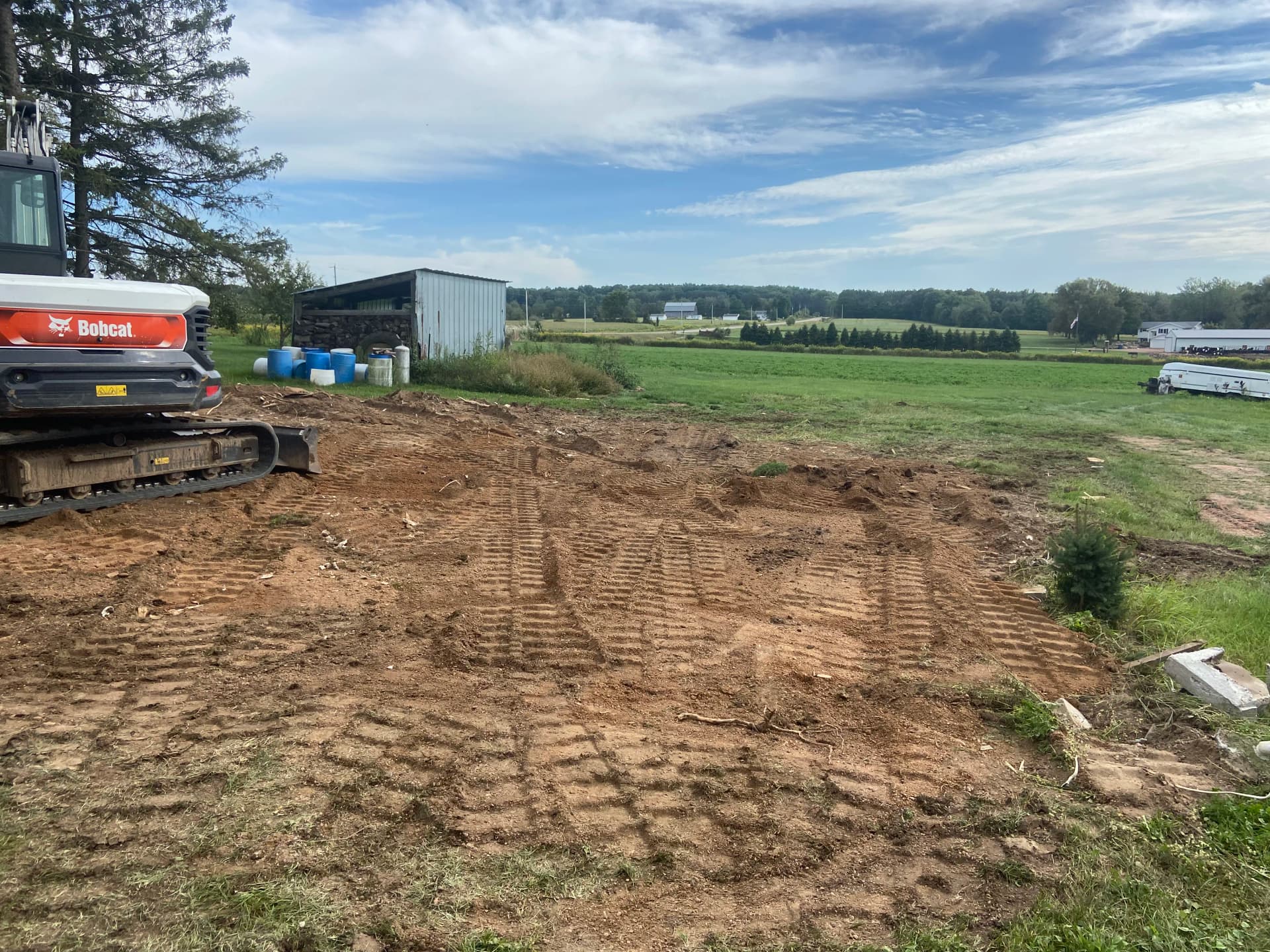 Gallery photos for Shed Demo and 40x80 Building Pad Done Right: Image #6