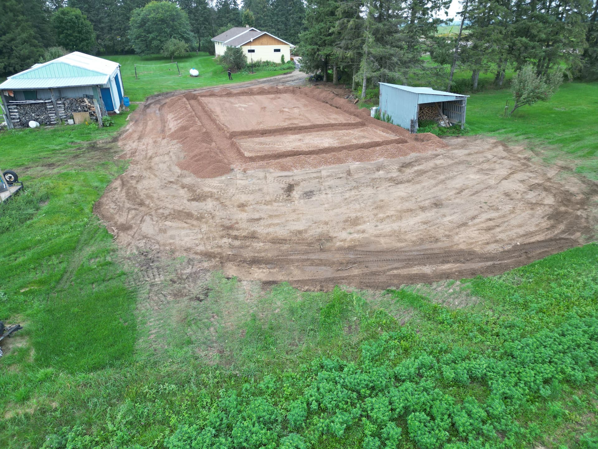 Gallery photos for Shed Demo and 40x80 Building Pad Done Right: Image #8
